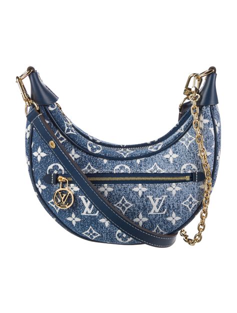 louis vuitton denim loop bag|louis vuitton loop monogram.